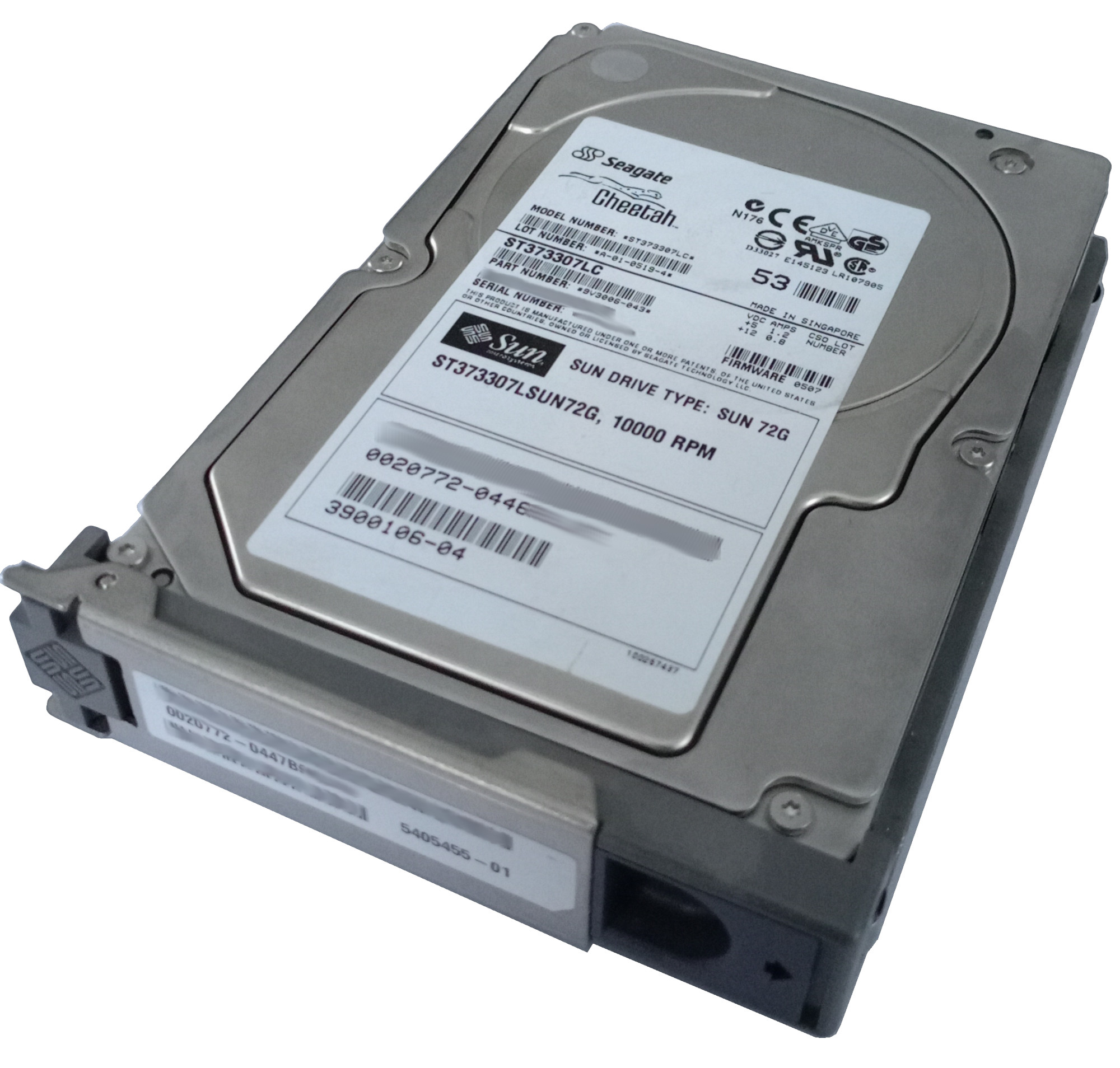 SUN 5405455-01 72GB Ultra320 SCSI 10K RPM, 3.5-inch Hard Drive