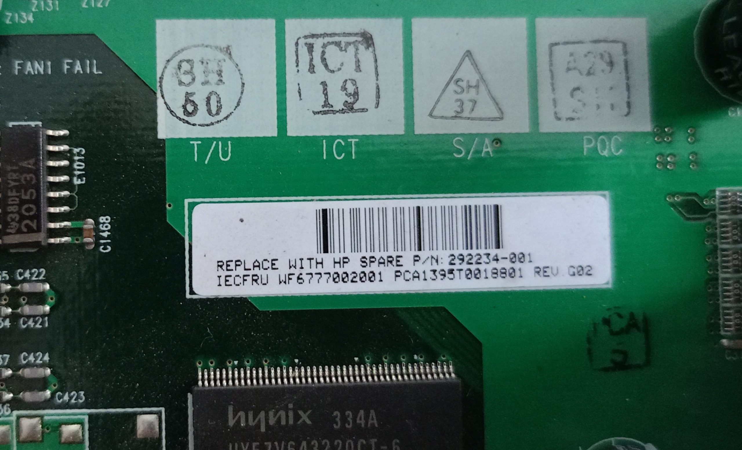 HP 292234-001 SYSTEM BOARD PROLIANT ML350 G3 - obrazek 3
