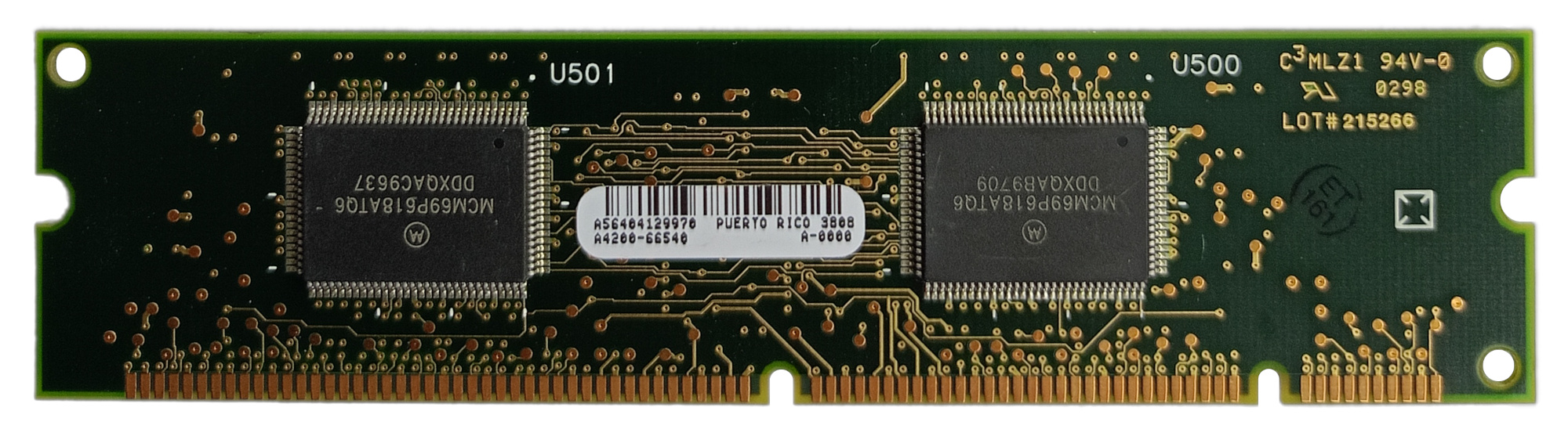 HP A4200-66540 512KB 100Mhz Cache Memory - obrazek 2