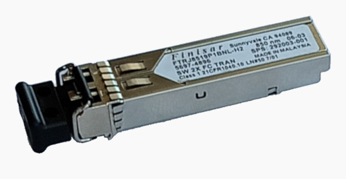 Finisar -FTRJ8519P1BNL-H2 2-Gbps Fibre Channel and Gigabit Ethernet-Shortwave, SFP, LC (HP 292003-001)