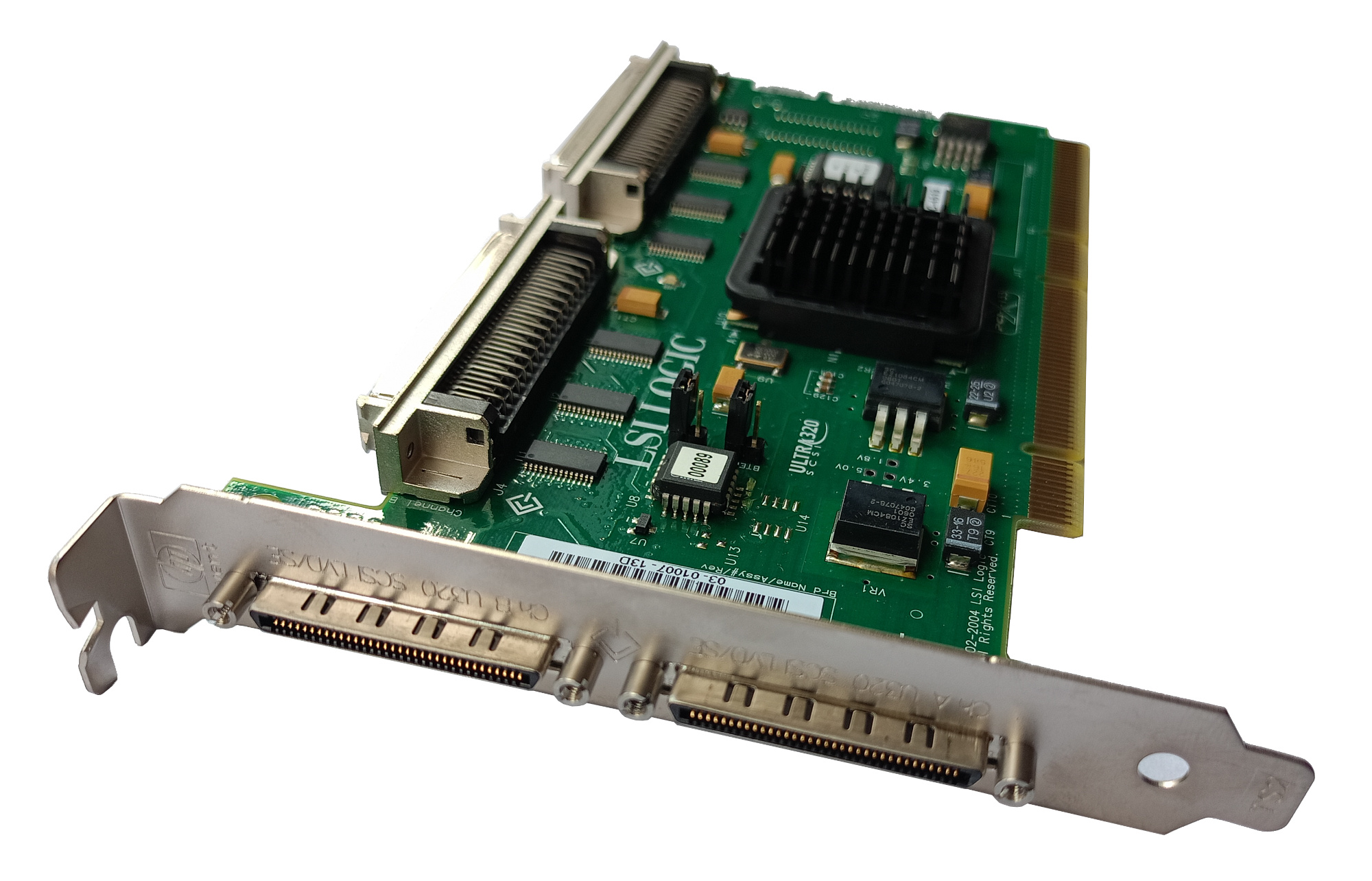 LSI 22320BCS-HP A6961-60011 DUAL CHANNEL Ultra 320 SCSI LVD/SE PCI-X 64-Bit/133MHz - obrazek 3