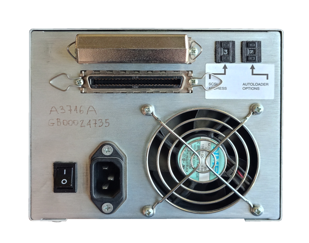 HPE A3716A DDS-3 AUTOLOADER DAT24x6 - obrazek 3