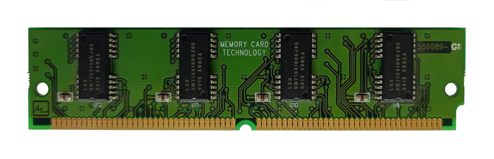 MELCO / BUFFALO 27912254 16MB 60ns DRAM ECC Fast Page SIMM Memory Module - obrazek 2