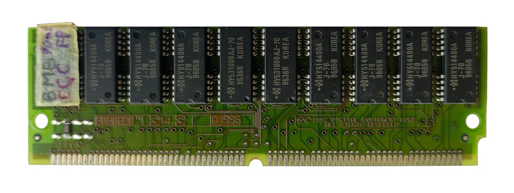 HP 54-21246-BA 8M 70ns Fast Page SIMM Memory Module back