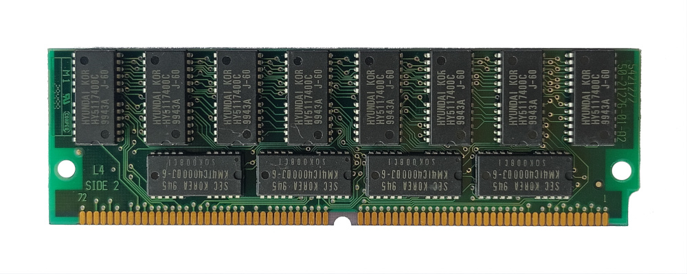 HP 54-21277-BA 32MB 60ns Fast Page SIMM memory module - obrazek 2