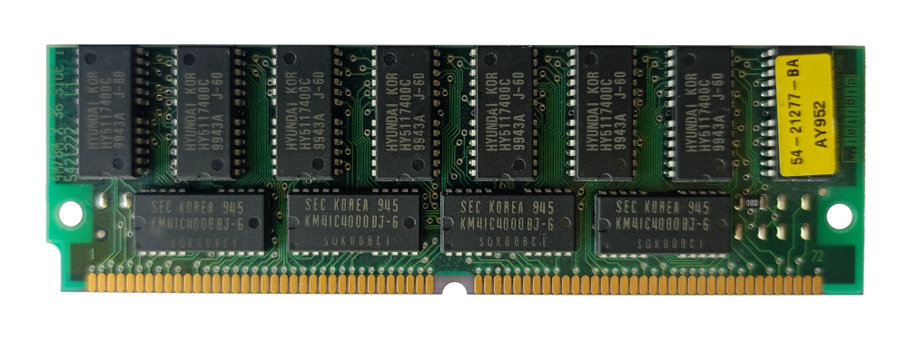 HP 54-21277-BA 32MB 60ns Fast Page SIMM Memory Module