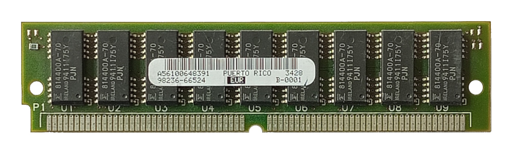 HP 98236-66524 8MB ECC SIMM memory module