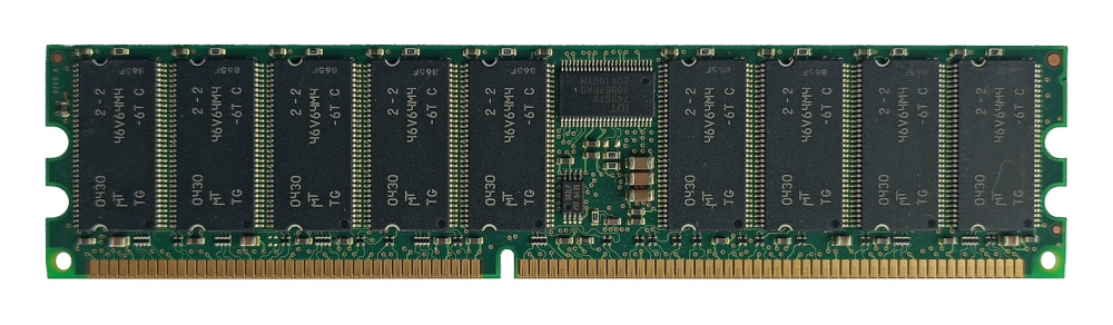 MICRON HP 175918-042 CL2 512MB 200MHz PC-1600 registered ECC DDR DIMM memory module back site
