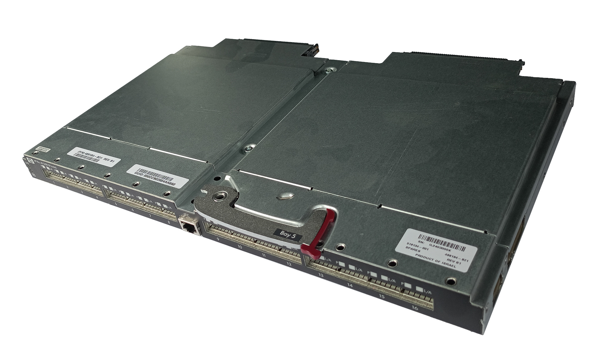 HPE 519134-001 4X QDR INFINIBAND SWITCH MODULE FOR C-CLASS BLADESYSTEM