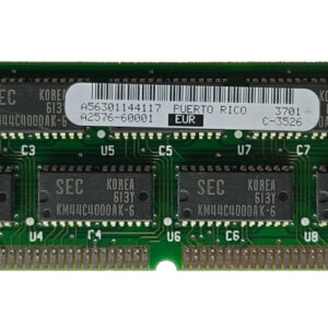 HP A2576-60001 16MB ECC 60ns 72-Pin SIMM Memory Module