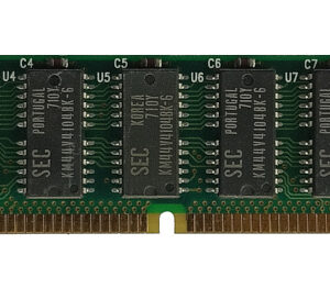 HP D4295A D4295-69001 1818-6584 32MB 4Mx72 2K 60ns 168-pin unbuffered ECC EDO DIMM Memory Module
