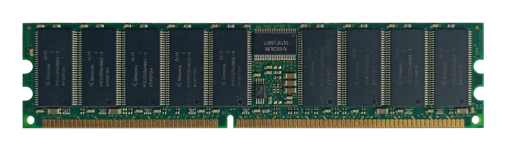 Kingston 9965127-001.A02LF 512MB PC2100R 266MHz CL2.5 2.5V registered ECC DDR DIMM memory module back site