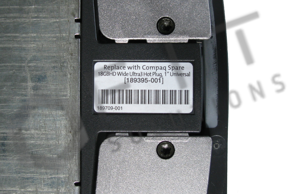 HP / COMPAQ 189395-001 18.2GB 15K WU3 SCSI HDD - obrazek 3