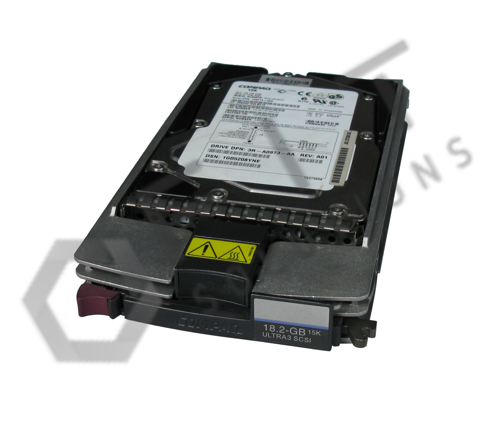 HP / COMPAQ 189395-001 18.2GB 15K RPM universal hot-plug Wide Ultra3 SCSI 80-pin 3.5-inch Hard Drive