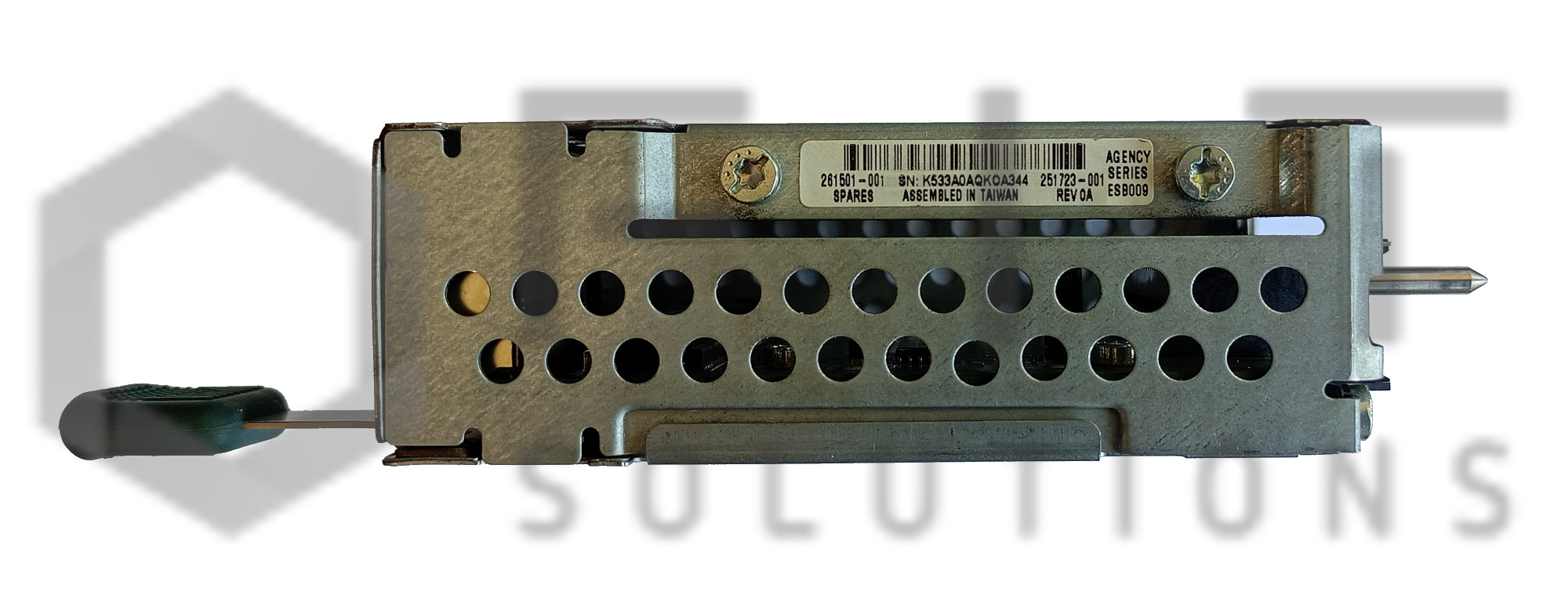 HP 261501-001 Copper Cube Quadt Switch Module sticker