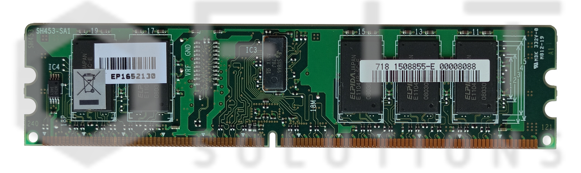 HP 5529260-A SH453-E XP24000/XP20000 1GB Shared Memory Module back site