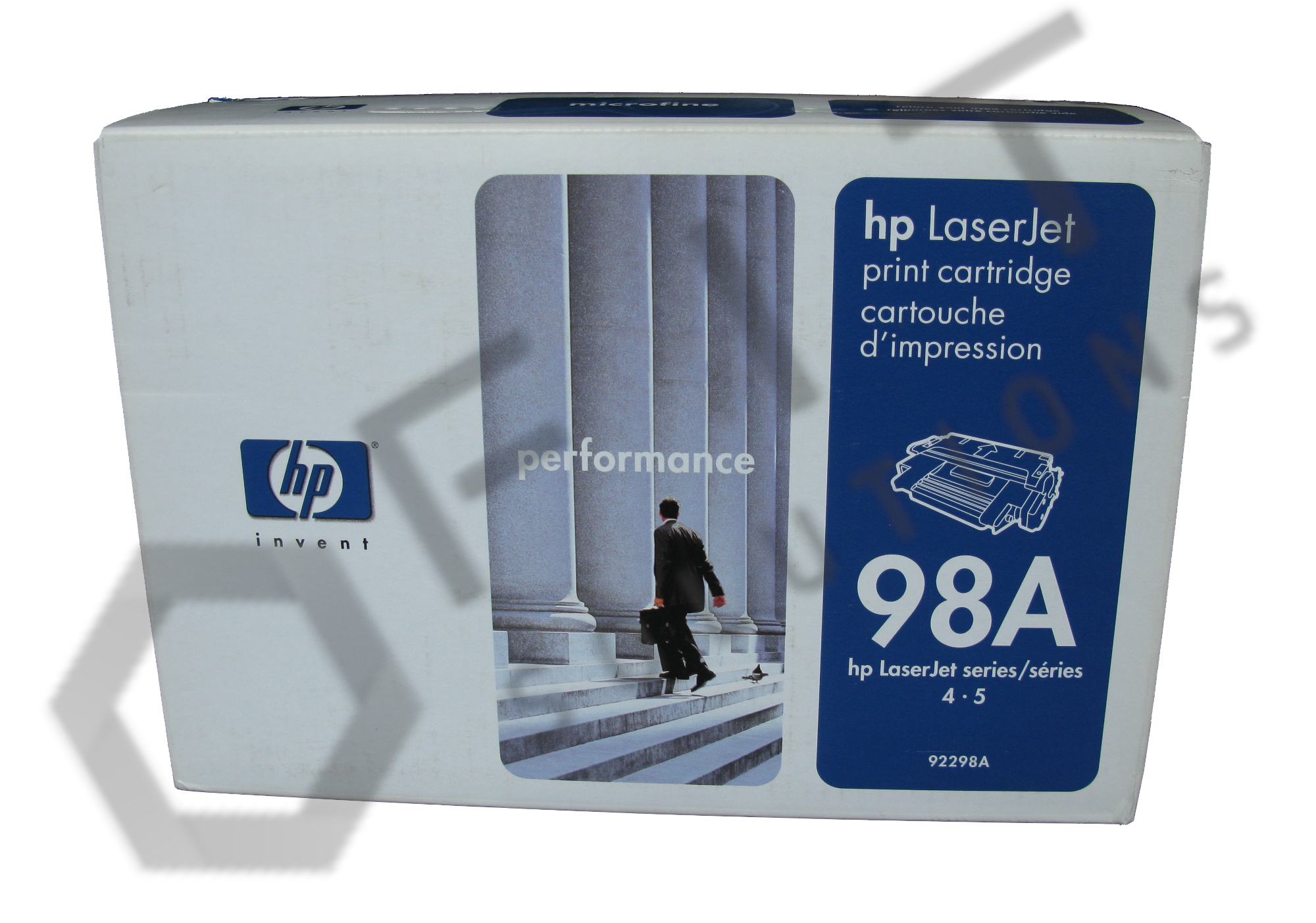 HP 98A (92298A) Black Original LaserJet 4 & 5 series toner cartridge front